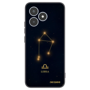 Picasee silikonový černý obal pro Realme C53 - LIBRA