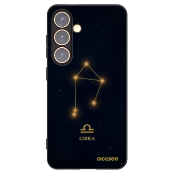 Picasee silikonový černý obal pro Samsung Galaxy S24 S921B 5G - LIBRA