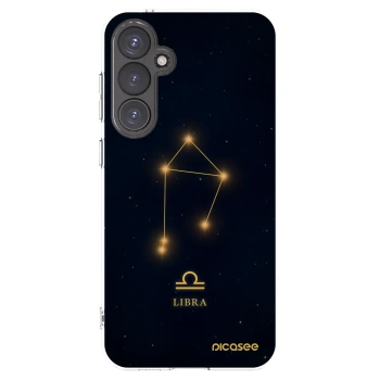 Picasee silikonový průhledný obal pro Samsung Galaxy S23 FE S711B - LIBRA