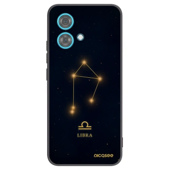 Picasee silikonový černý obal pro Motorola Edge 40 Neo - LIBRA