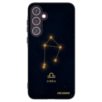 Picasee silikonový černý obal pro Samsung Galaxy A35 5G A356B - LIBRA