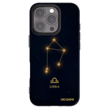 Picasee silikonový černý obal pro Apple iPhone 16 Pro - LIBRA