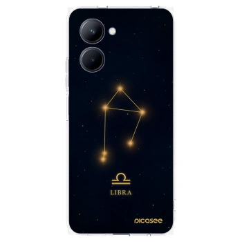Picasee silikonový průhledný obal pro Realme C33 (2023) - LIBRA