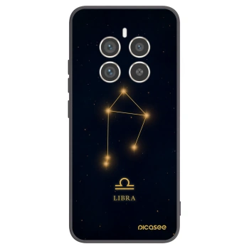 Picasee silikonový černý obal pro Realme 12 Pro 5G - LIBRA