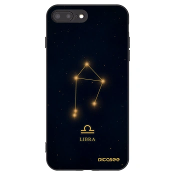 Picasee silikonový černý obal pro Apple iPhone 8 Plus - LIBRA