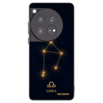 Picasee silikonový černý obal pro OnePlus 12 5G - LIBRA