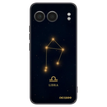 Picasee silikonový černý obal pro OnePlus Nord 4 - LIBRA