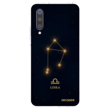 Picasee silikonový průhledný obal pro Xiaomi Mi 9 - LIBRA