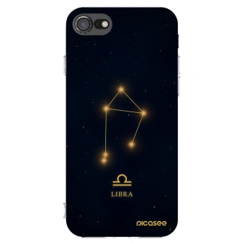 Picasee silikonový průhledný obal pro Apple iPhone 7 - LIBRA