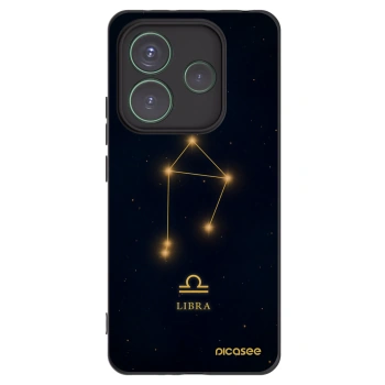 Picasee silikonový černý obal pro Xiaomi Redmi Note 14 5G - LIBRA