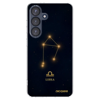 Picasee silikonový průhledný obal pro Samsung Galaxy S25 5G - LIBRA