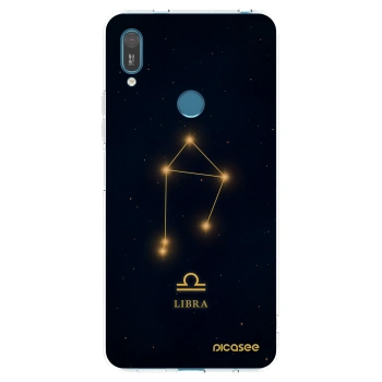 Picasee silikonový průhledný obal pro Huawei Y7 2019 - LIBRA