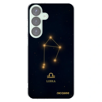 Picasee silikonový průhledný obal pro Samsung Galaxy S25+ 5G - LIBRA