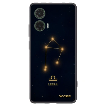 Picasee silikonový černý obal pro Motorola Moto G35 5G - LIBRA