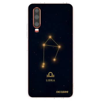Picasee silikonový průhledný obal pro Huawei P30 - LIBRA