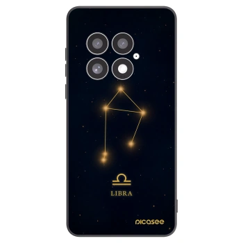 Picasee silikonový černý obal pro OnePlus 13 5G - LIBRA