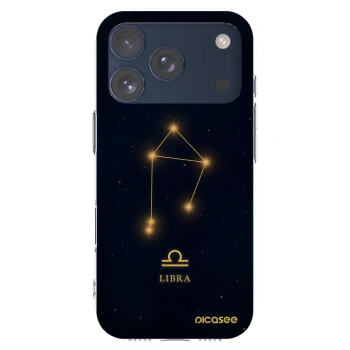 Picasee silikonový průhledný obal pro Apple iPhone 17 Pro - LIBRA