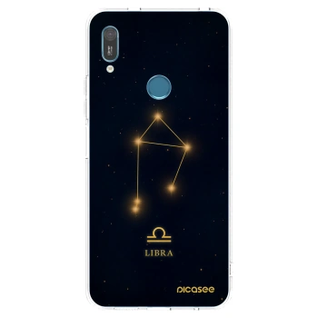 Picasee silikonový průhledný obal pro Huawei Y6 2019 - LIBRA
