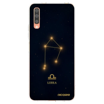 Picasee silikonový průhledný obal pro Samsung Galaxy A70 A705F - LIBRA