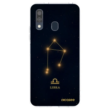 Picasee silikonový průhledný obal pro Samsung Galaxy A40 A405F - LIBRA
