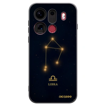 Picasee silikonový černý obal pro OPPO Find X9 Pro - LIBRA