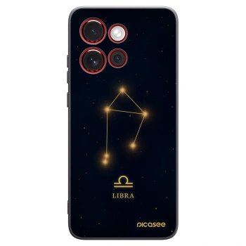 Picasee silikonový černý obal pro Motorola Edge 60 Neo 5G - LIBRA