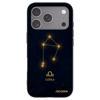 Picasee silikonový černý obal pro Apple iPhone 18 Pro - LIBRA