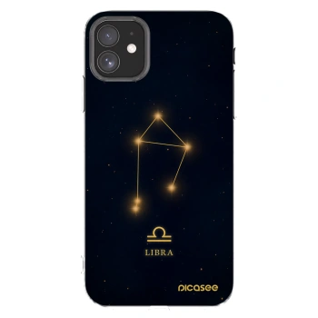Picasee silikonový průhledný obal pro Apple iPhone 11 - LIBRA