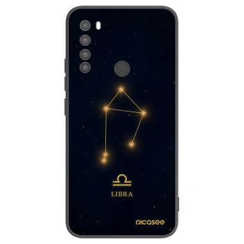 Picasee silikonový černý obal pro Xiaomi Redmi Note 8 - LIBRA
