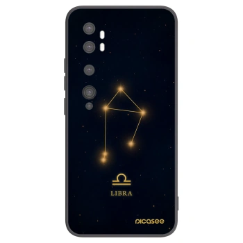 Picasee silikonový černý obal pro Xiaomi Mi Note 10 (Pro) - LIBRA