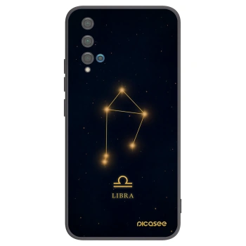 Picasee silikonový černý obal pro Huawei Nova 5T - LIBRA