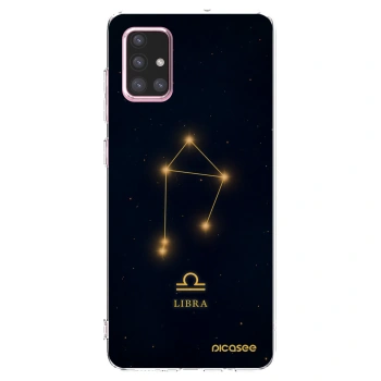 Picasee silikonový průhledný obal pro Samsung Galaxy A71 A715F - LIBRA