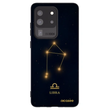 Picasee silikonový černý obal pro Samsung Galaxy S20 Ultra 5G G988F - LIBRA