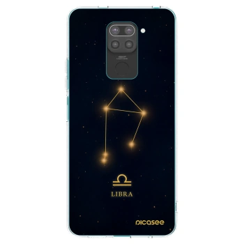 Picasee silikonový černý obal pro Xiaomi Redmi Note 9 - LIBRA