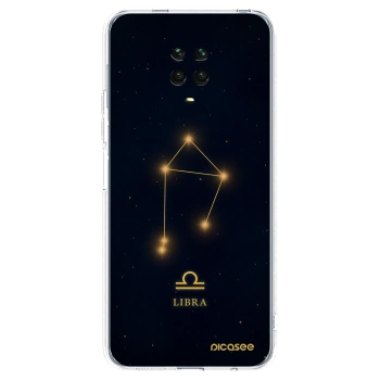 Picasee silikonový průhledný obal pro Xiaomi Redmi Note 9S - LIBRA