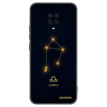 Picasee silikonový černý obal pro Xiaomi Redmi Note 9S - LIBRA