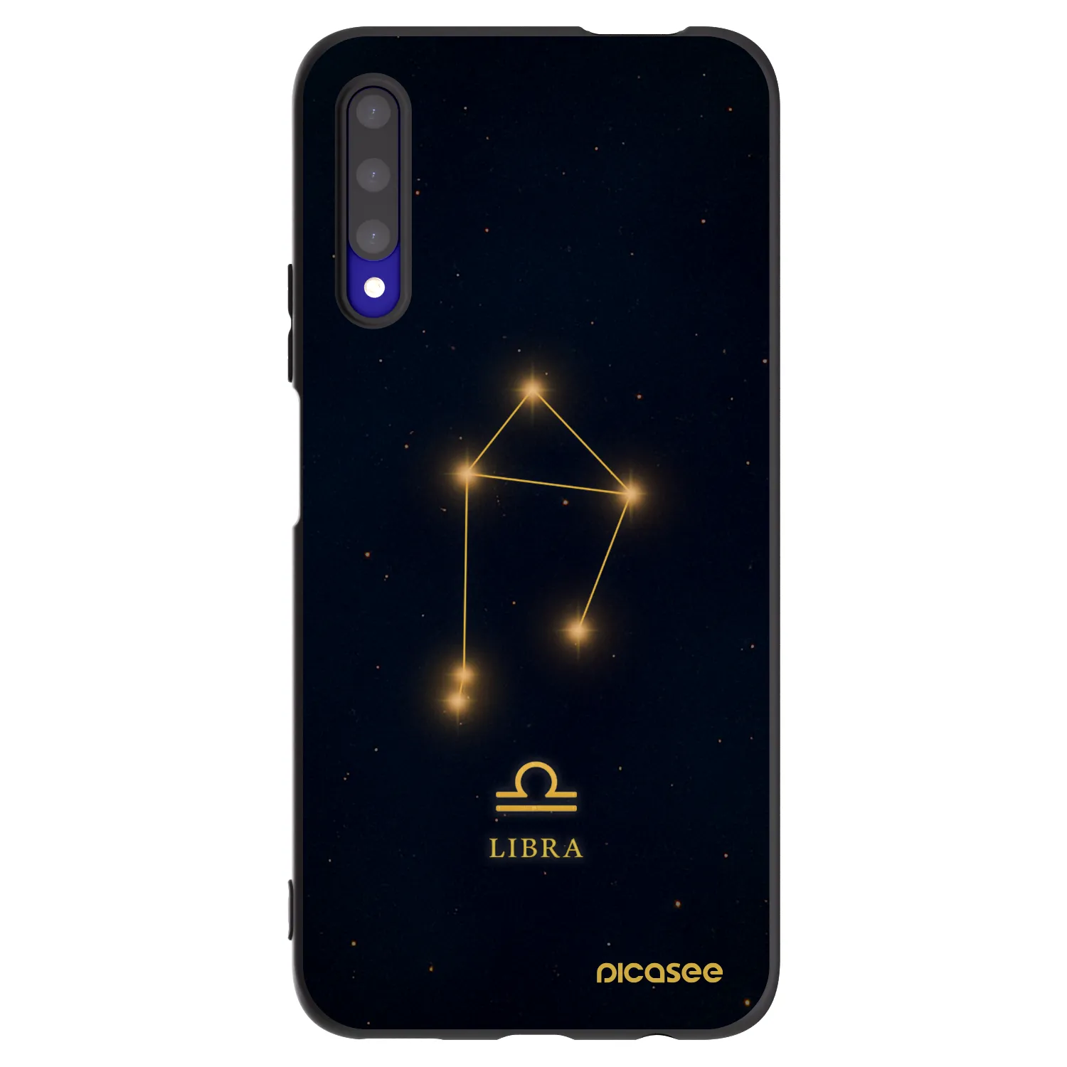 Picasee silikonový černý obal pro Honor 9X Pro - LIBRA