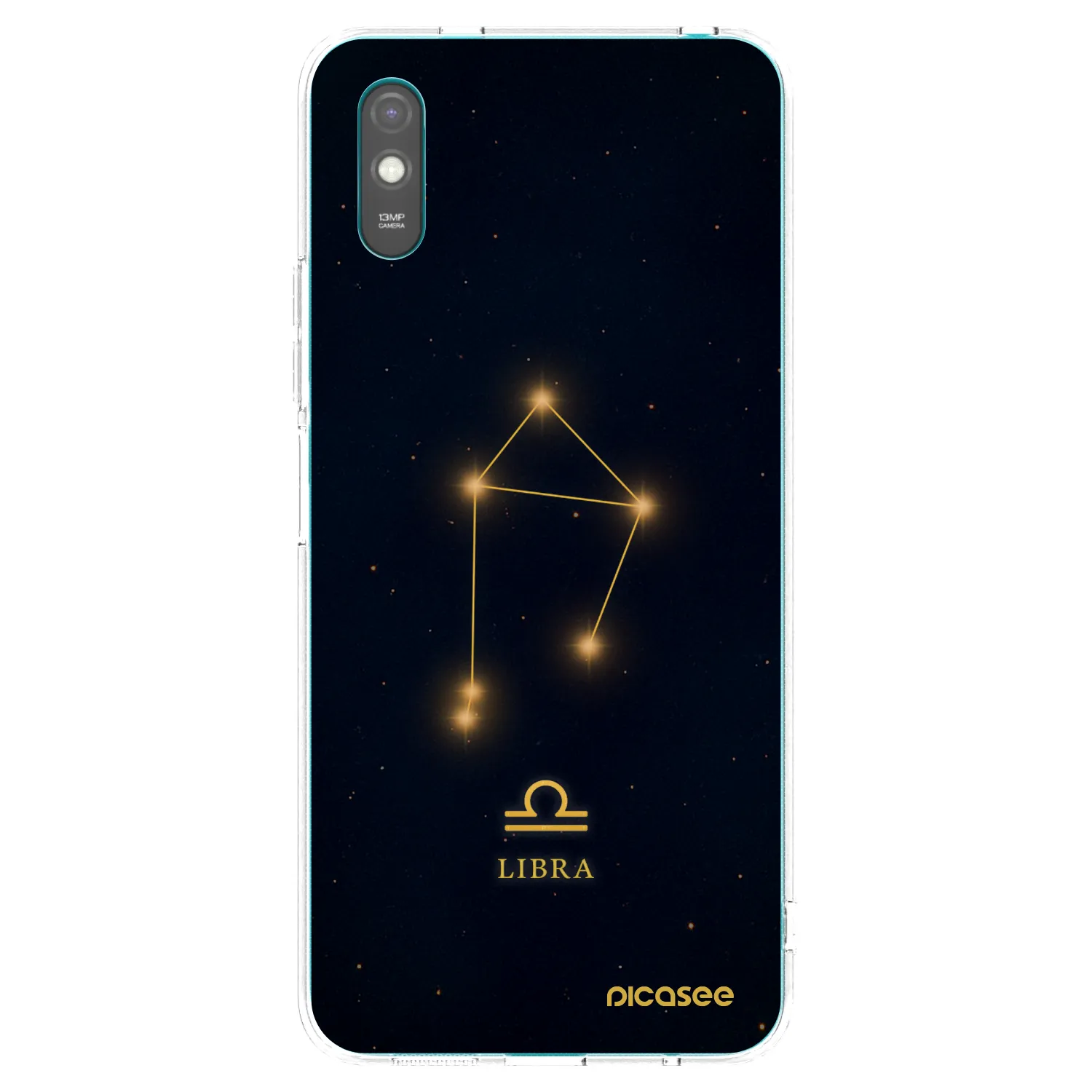 Picasee silikonový průhledný obal pro Xiaomi Redmi 9A - LIBRA