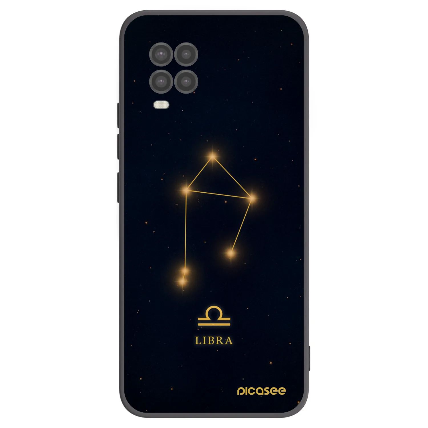 Picasee silikonový černý obal pro Xiaomi Mi 10 Lite - LIBRA