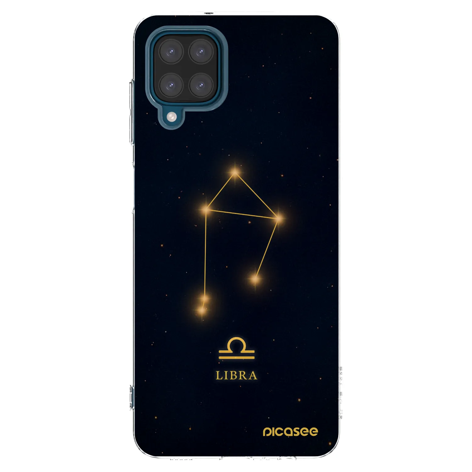 Picasee silikonový průhledný obal pro Samsung Galaxy A12 A125F - LIBRA