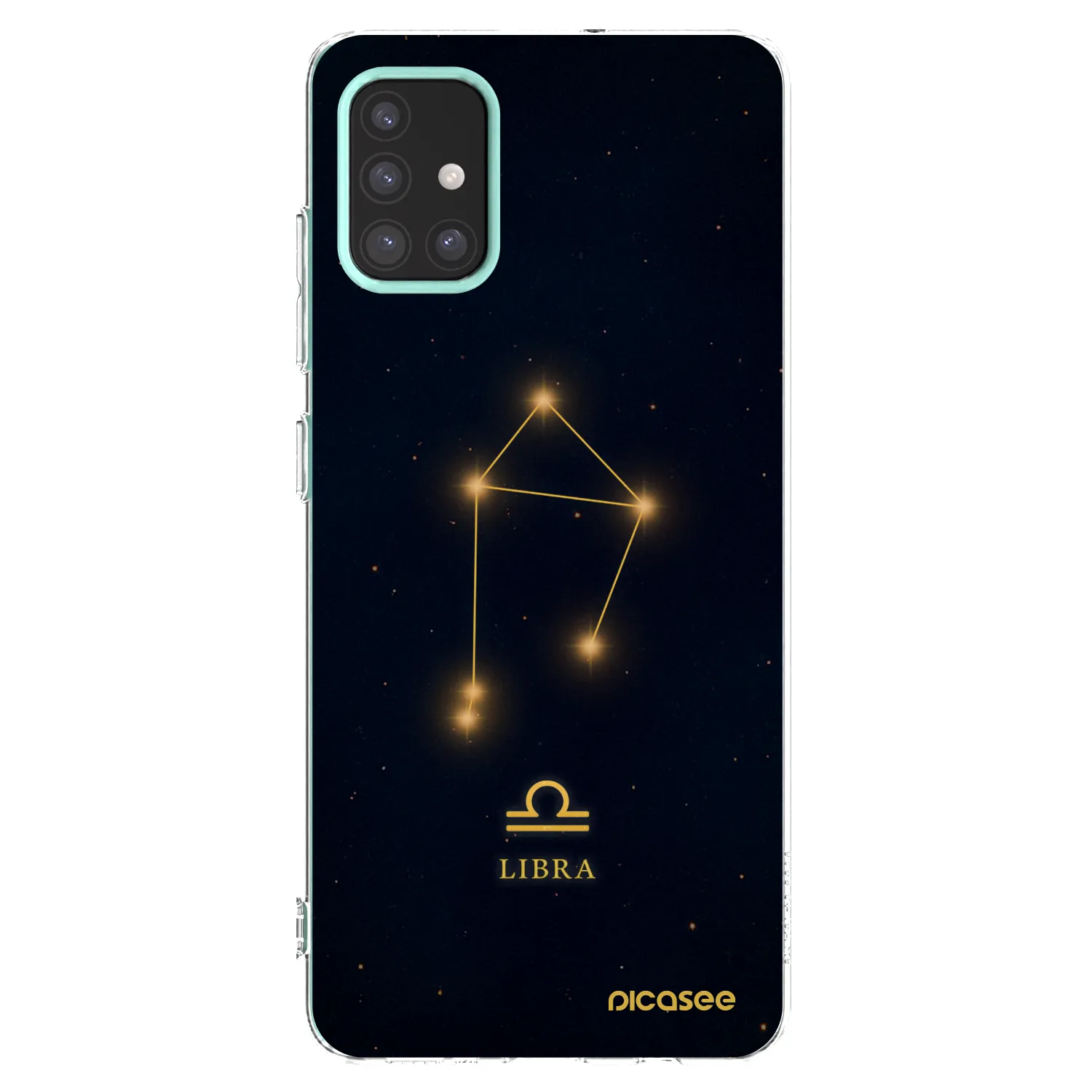Picasee silikonový průhledný obal pro Samsung Galaxy M31s - LIBRA