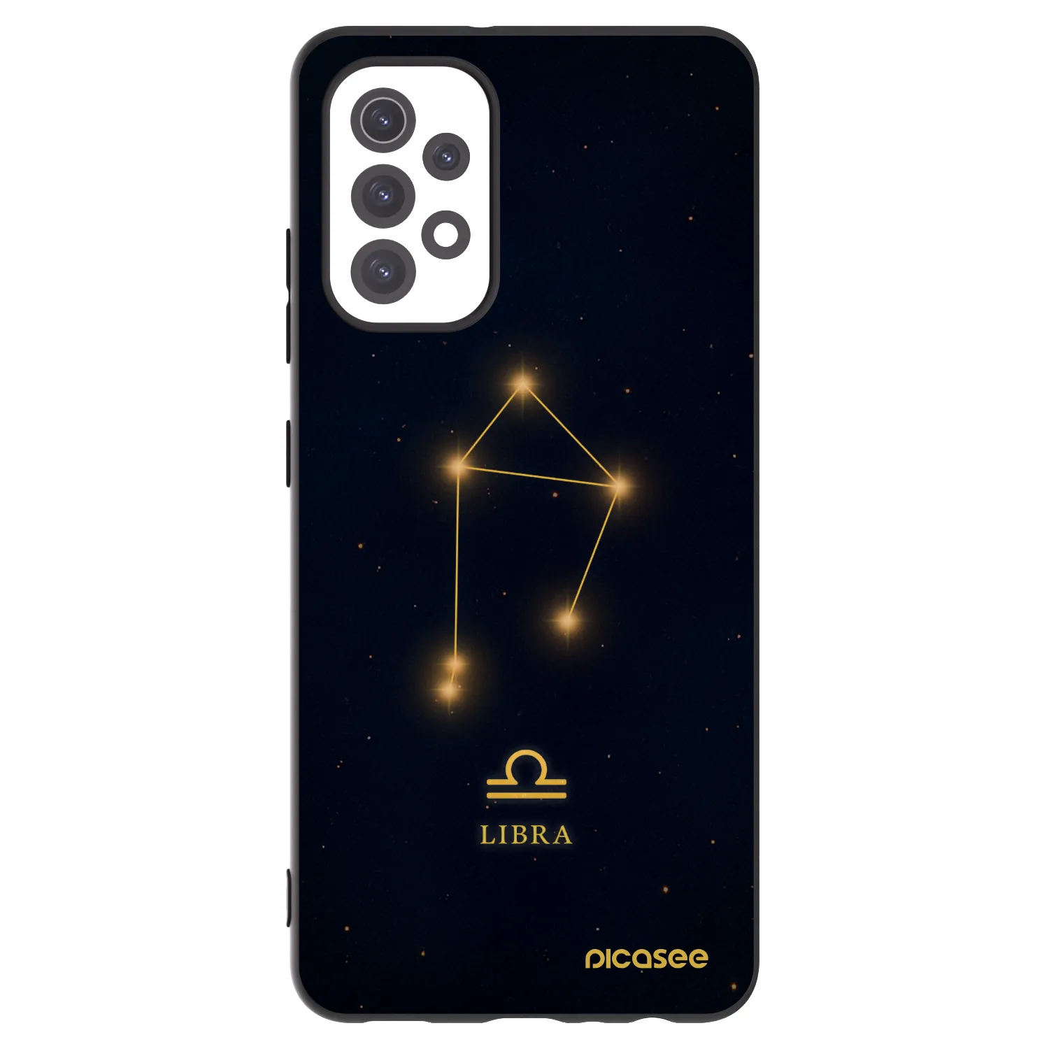 Picasee silikonový černý obal pro Samsung Galaxy A32 5G A326B - LIBRA