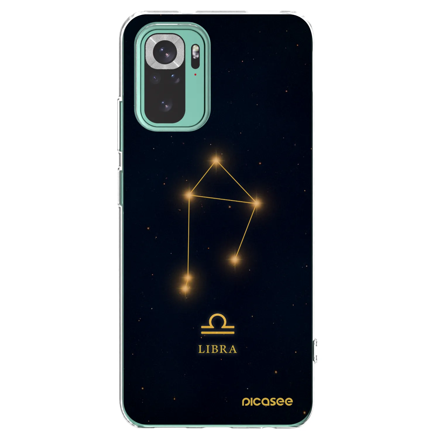 Picasee silikonový průhledný obal pro Xiaomi Redmi Note 10 Pro - LIBRA