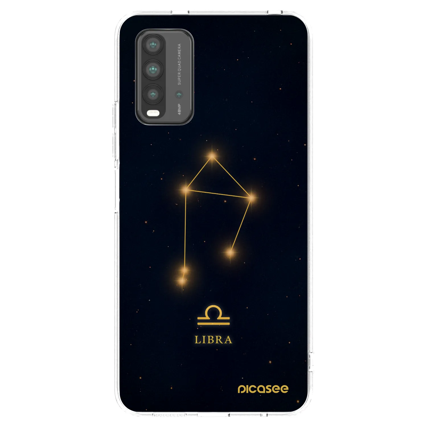 Picasee silikonový průhledný obal pro Xiaomi Redmi 9T - LIBRA