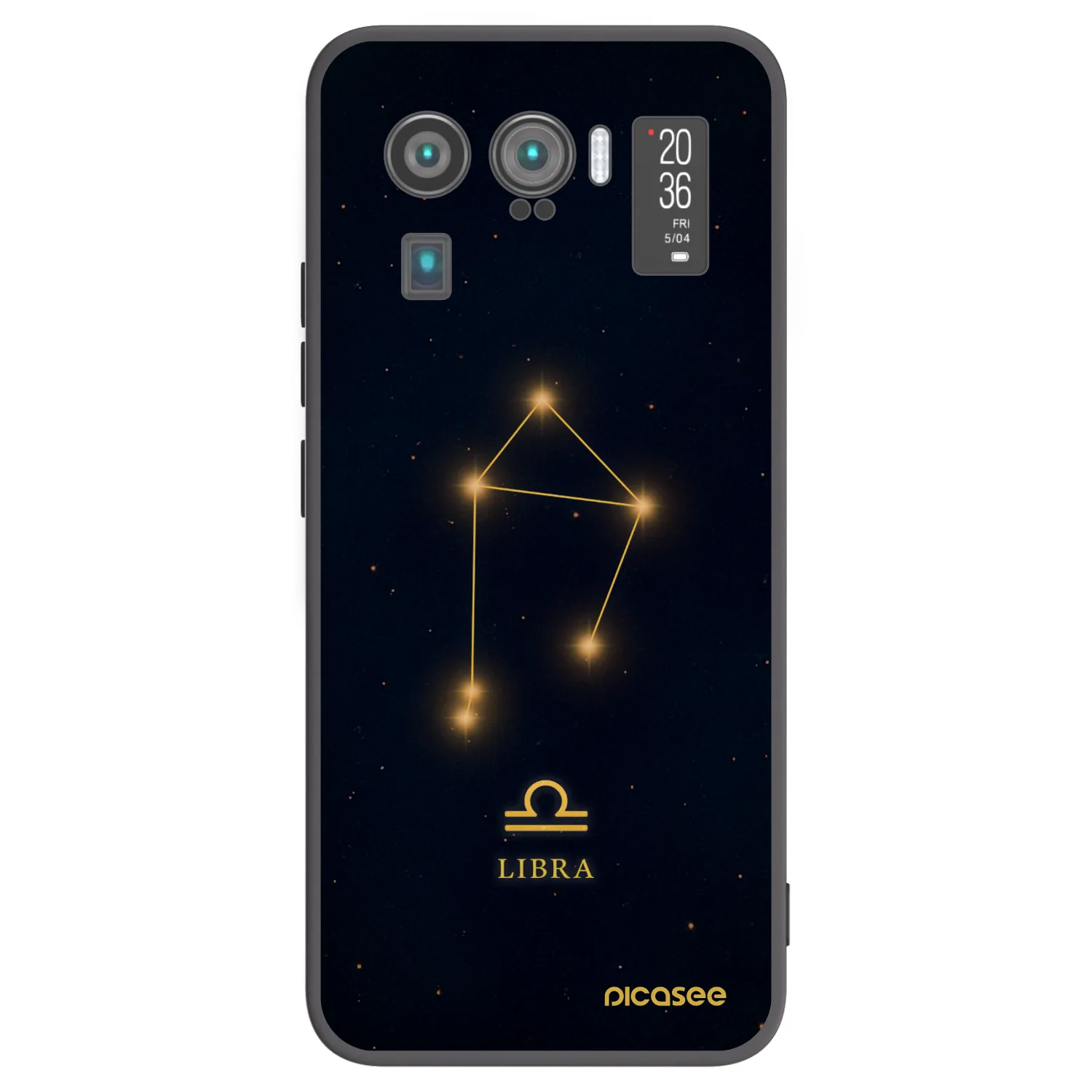 Picasee silikonový černý obal pro Xiaomi Mi 11 Ultra - LIBRA