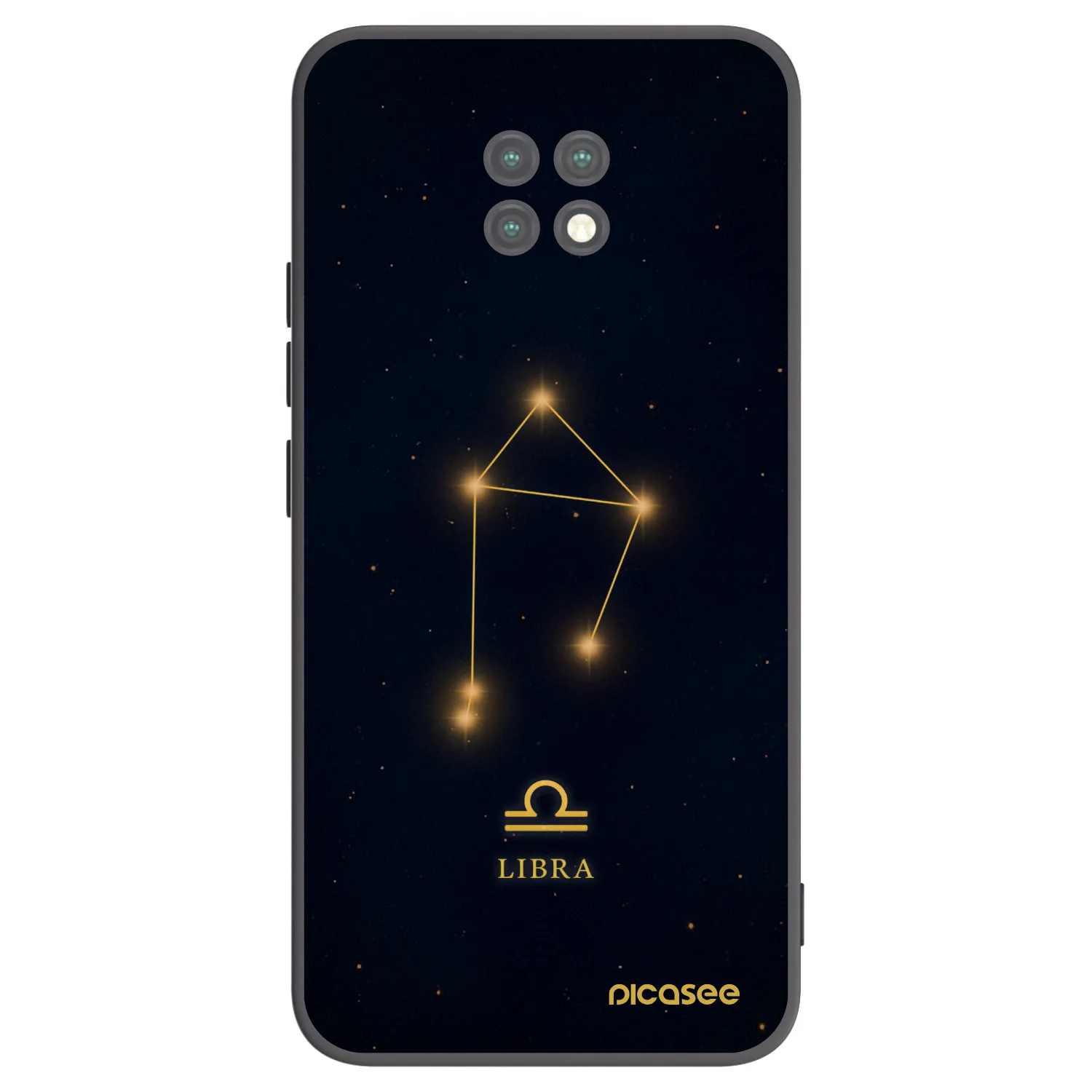 Picasee silikonový černý obal pro Xiaomi Redmi Note 9T - LIBRA