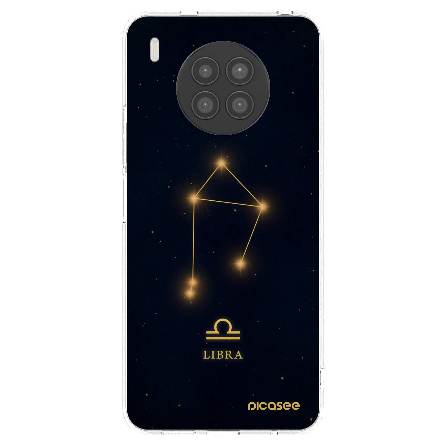 Picasee silikonový průhledný obal pro Huawei Nova 8i - LIBRA