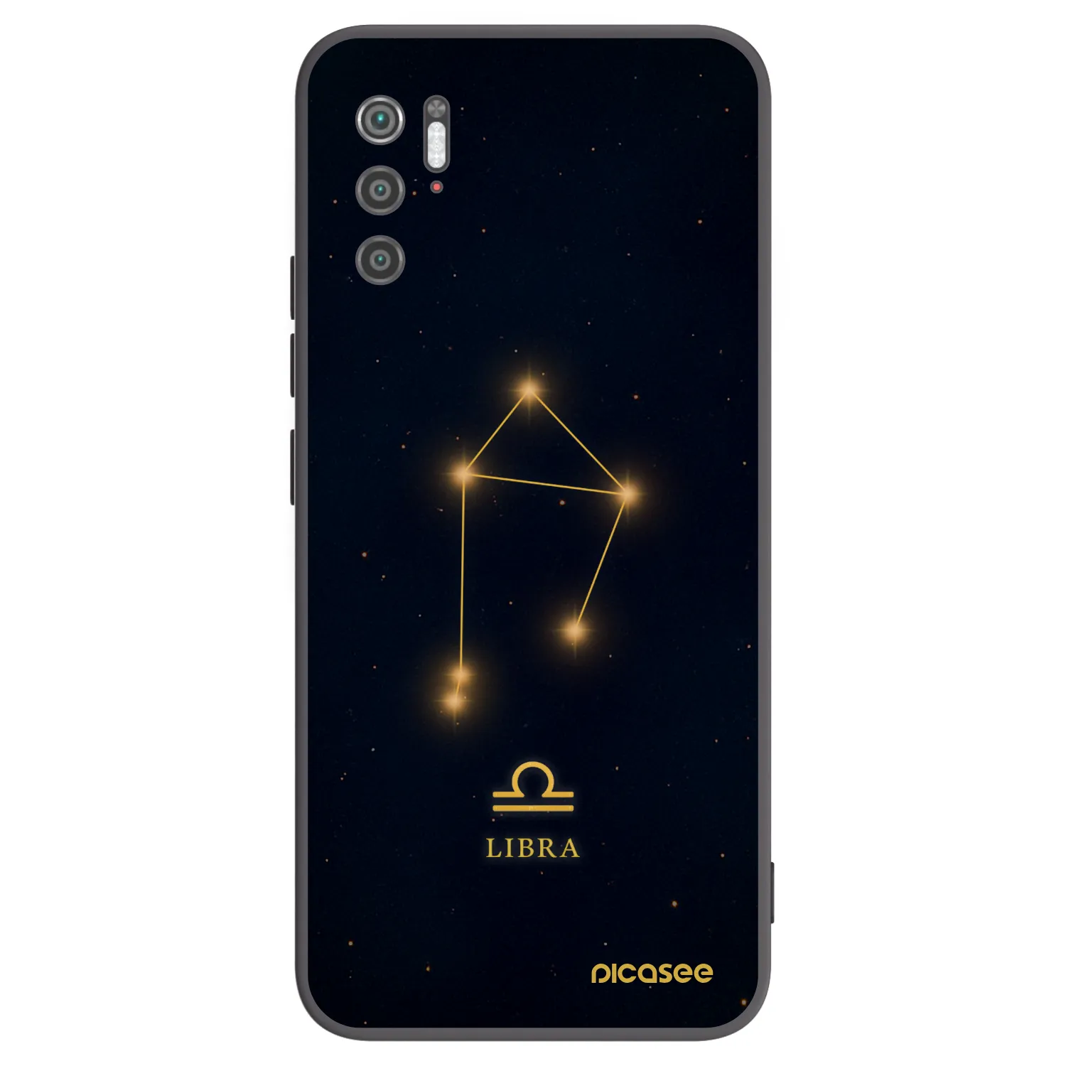 Picasee silikonový černý obal pro Xiaomi Poco M3 Pro 5G - LIBRA