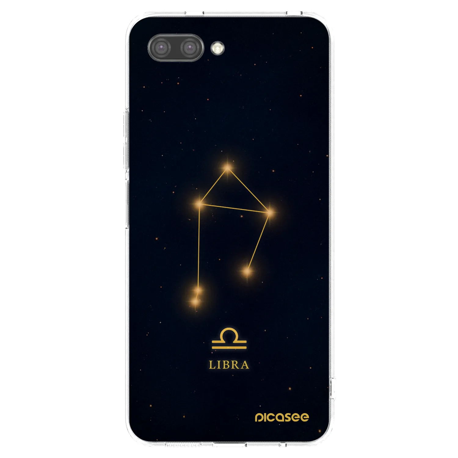 Picasee silikonový průhledný obal pro Honor 10 - LIBRA