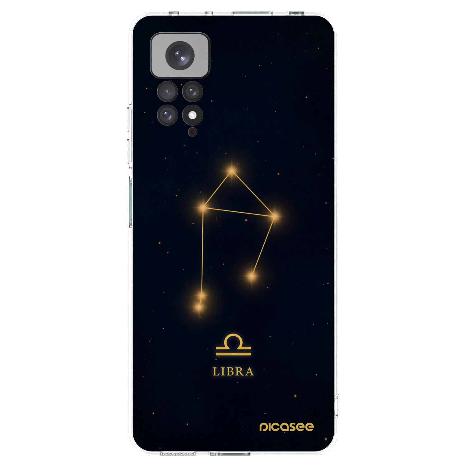 Picasee silikonový průhledný obal pro Xiaomi Redmi Note 11 - LIBRA